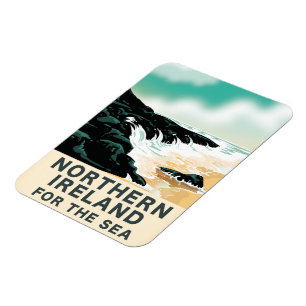 Imán Irlanda del Norte por el mar