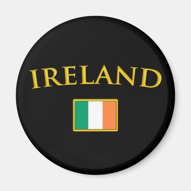 Imán Irlanda del oro (Frente)