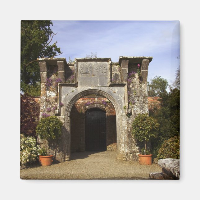 Imán Irlanda, el jardín amurallado del castillo Dromola (Frente)