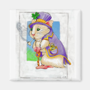 imán irlandés afortunado del hámster