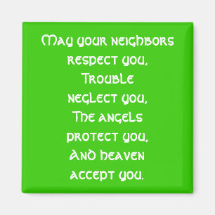 Imán irlandés de la bendición