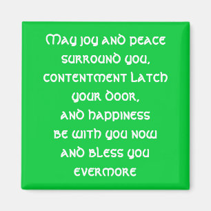 Imán irlandés de la bendición