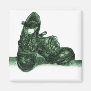 Imán irlandés de zapatos duros