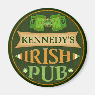 Imán irlandés del Pub del día de St Patrick