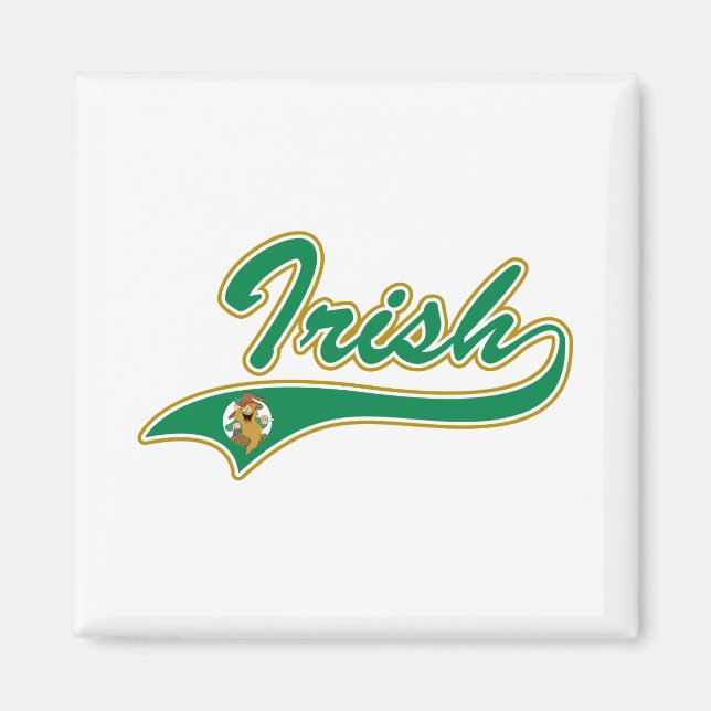 Imán Irlandés gracioso (Frente)