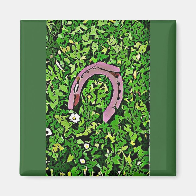 Imán Irlandés Lucky Horseshoe (Frente)