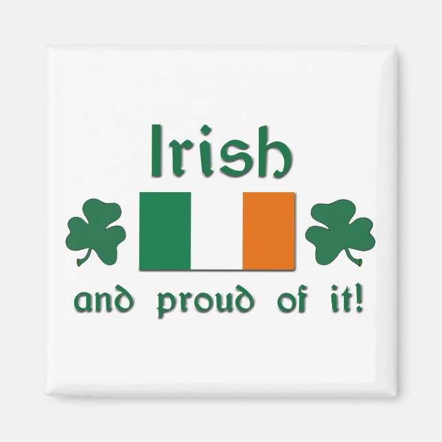 Imán Irlandés orgulloso (Frente)
