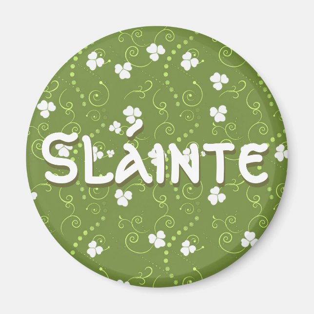 Imán Irlandés por Salud (Frente)