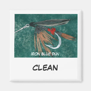 Imán "Iron Blue Dun" Dish Washer Status Magnet
