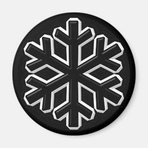 Imán Iron Snowflake