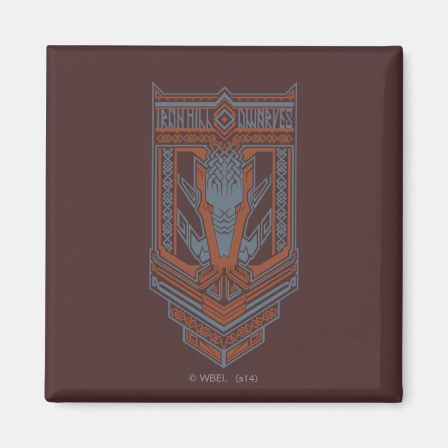 Imán Ironhill Dwards Shield Icon (Frente)