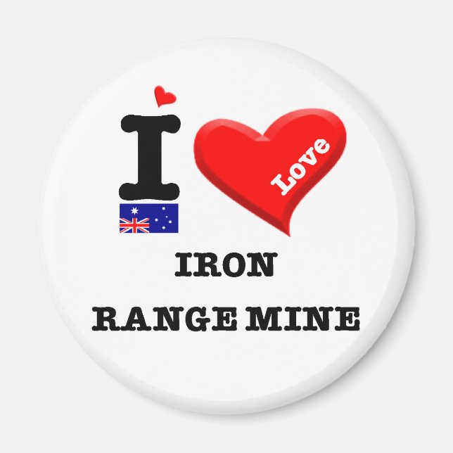 Imán IRRON RANGE MINE - Amo (Frente)