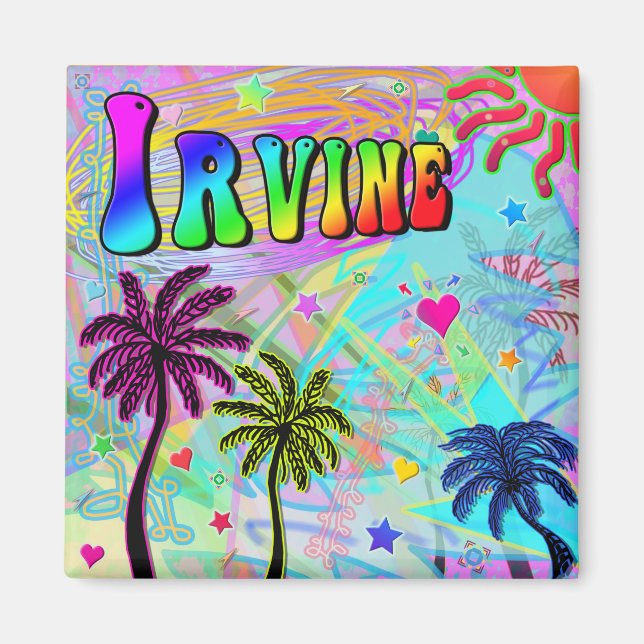 Imán Irvine Vivid Romance Magnet (Frente)