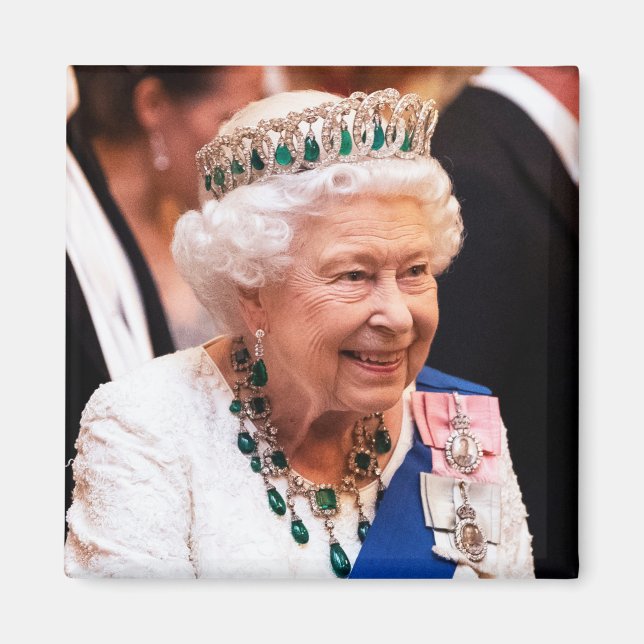 Imán Isabel II Reina de Inglaterra (Frente)