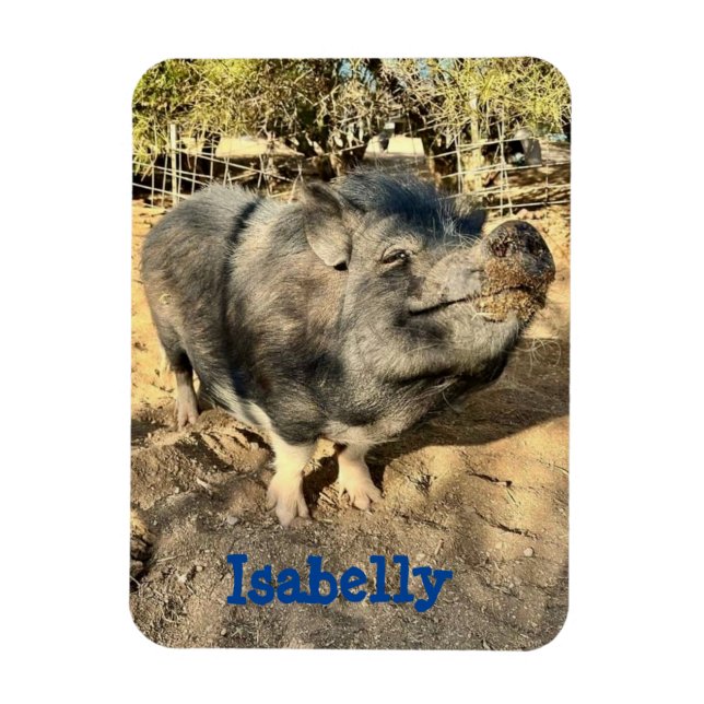 Imán Isabelly Smirk Magnet (Vertical)