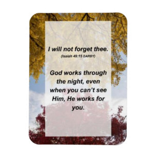 Imán Isaiah 49:15 I will not forget thee