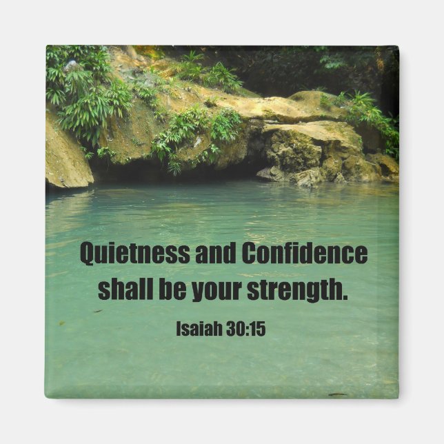 Imán Isaías 30:15 (Frente)