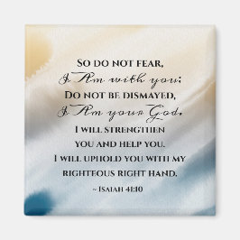 Imán Isaías 41:10 No temas que estoy contigo Biblia