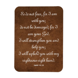 Imán Isaías 41:10 Verso de la Biblia por la fuerza