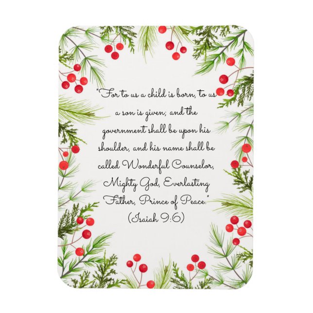 Imán Isaías 9:6 (Vertical)