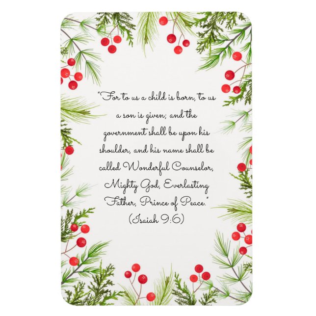 Imán Isaías 9:6 (Vertical)