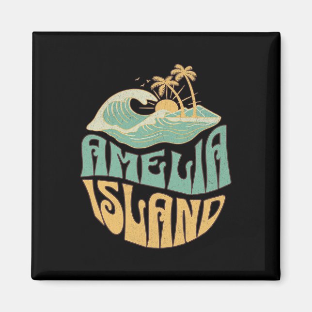 Imán Isla Amelia _4 (Frente)