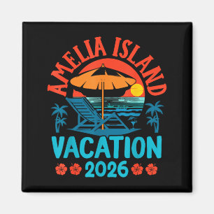 Imán Isla Amelia Florida 2026 Vacaciones Playa Verano V