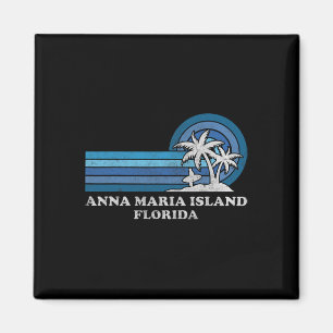 Imán Isla Anna Maria Florida Vintage Verano Familia Va