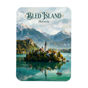 Imán Isla Bled Eslovenia