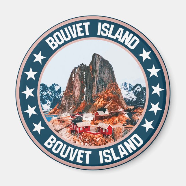Imán Isla Bouvet (Frente)