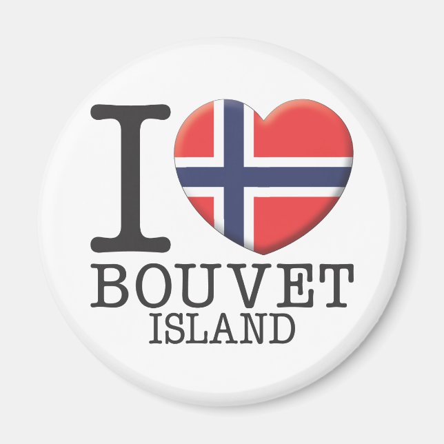 Imán Isla Bouvet (Frente)