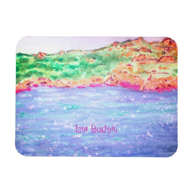 Imán Isla Budelli (Horizontal)