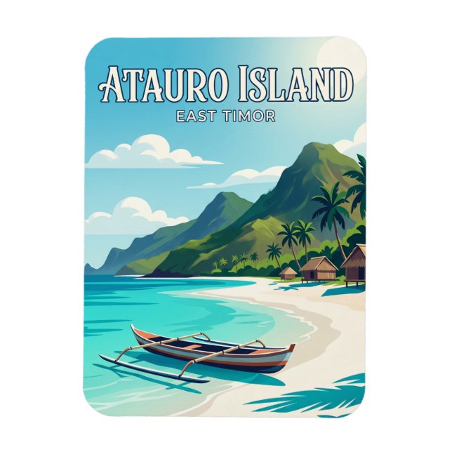 Imán Isla de Atauro Timor Oriental (Vertical)