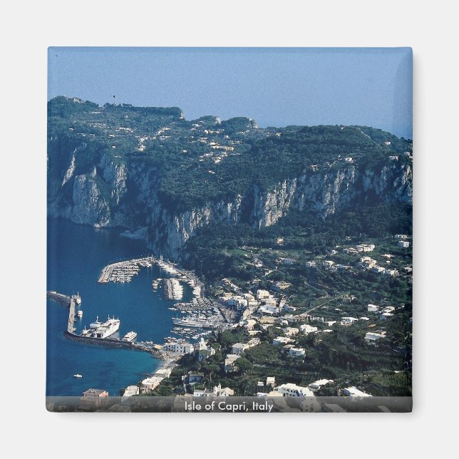 Imán Isla de Capri, Italia (Frente)
