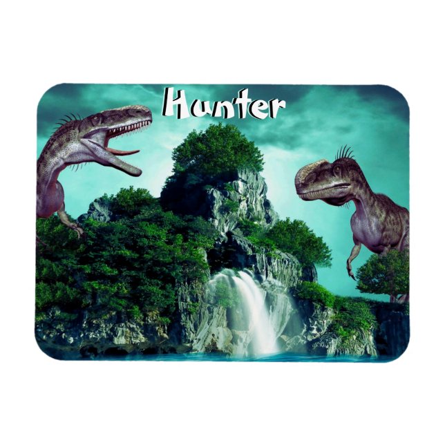 Imán Isla de Dinosaurios    (Horizontal)