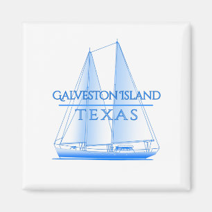 Imán Isla de Galveston Navegación Náutica Costera Marin