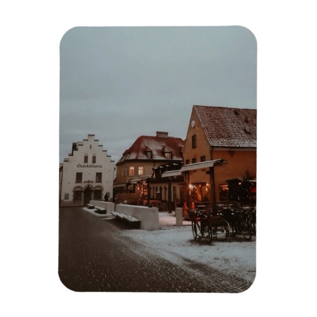 Imán Isla de Gotland - ciudad de Visby - Suecia, por la (Vertical)