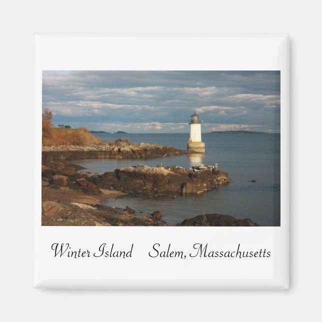 Imán Isla de invierno (Frente)