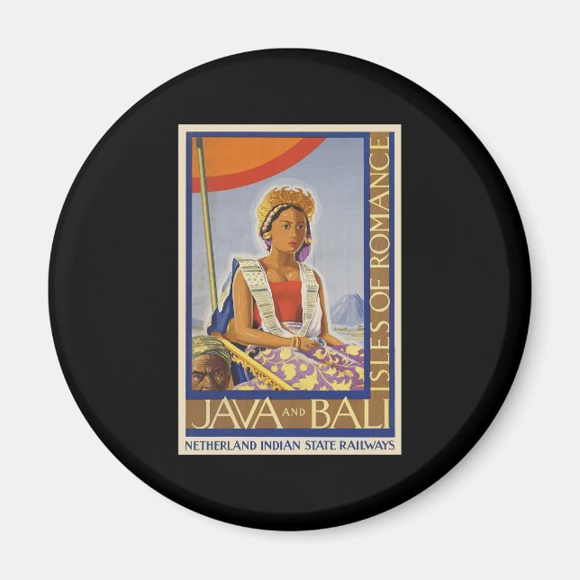 Imán Isla de Java y Bali (Frente)