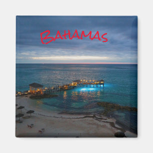 Imán Isla de la noche de Bahamas