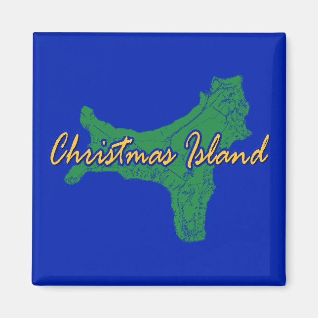Imán Isla de los navidades (Frente)