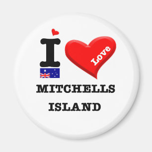 Imán ISLA de MITCHELLS - amor de I