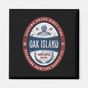 Imán Isla de Oak Treasure Hundiendo Retro Templar Knigh