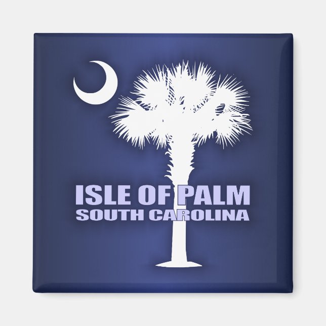 Imán Isla De Palm ( (Frente)