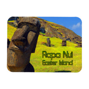 Imán Isla de Pascua Rapa Nui con estilo
