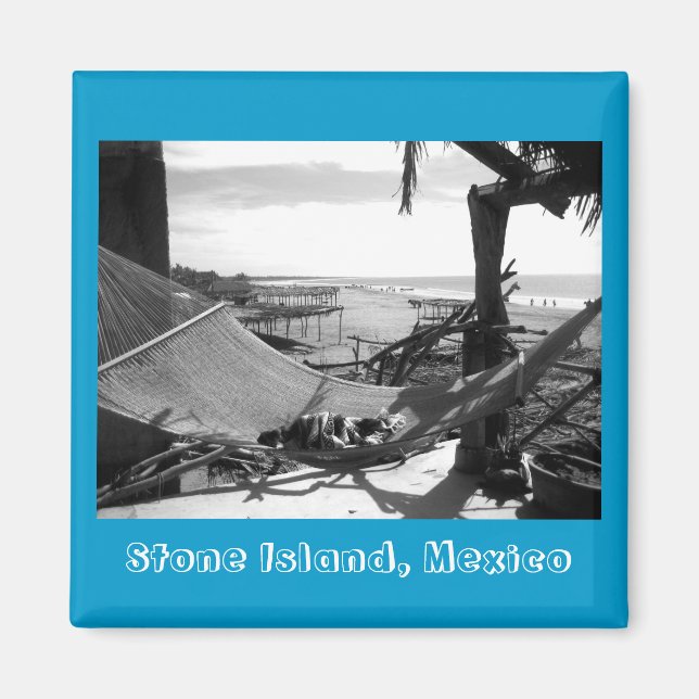 Imán Isla de Piedra México (Frente)