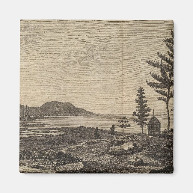 Imán Isla de Pinos, Nueva Caledonia (Frente)