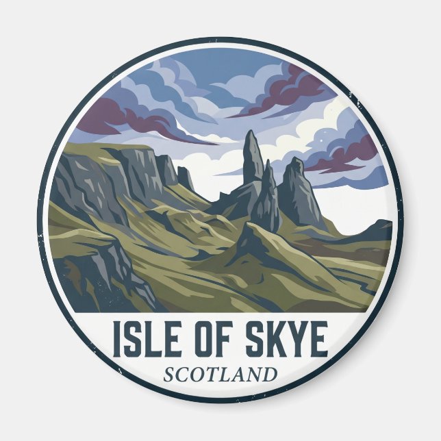 Imán Isla de Skye Escocia (Frente)