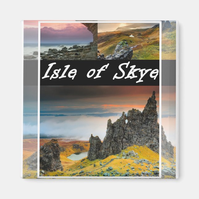 Imán Isla de Skye: paisaje (Frente)