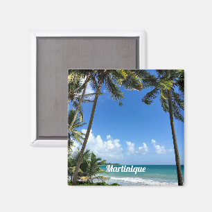 Imán Isla del Caribe, Martinica (etiquetado)